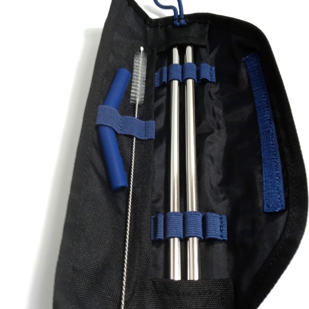 United by Blue Everyday Reusables Straw Case NIB